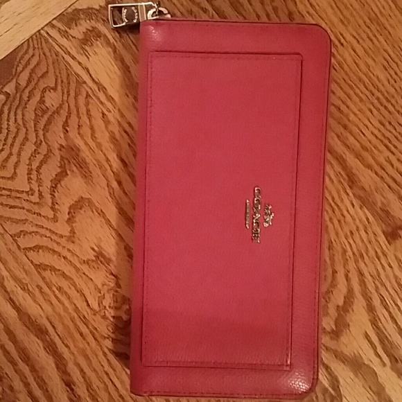 Leather Coach Wallet