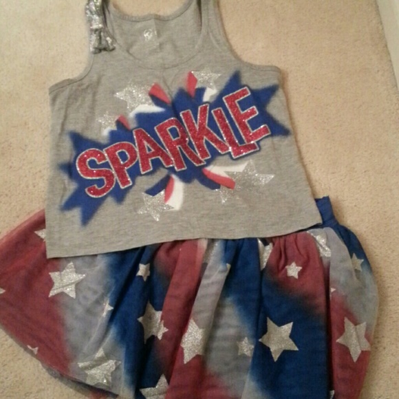 Justice tank and skort set