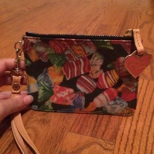 Candy Graphic Dooney & Bourke Wristlet