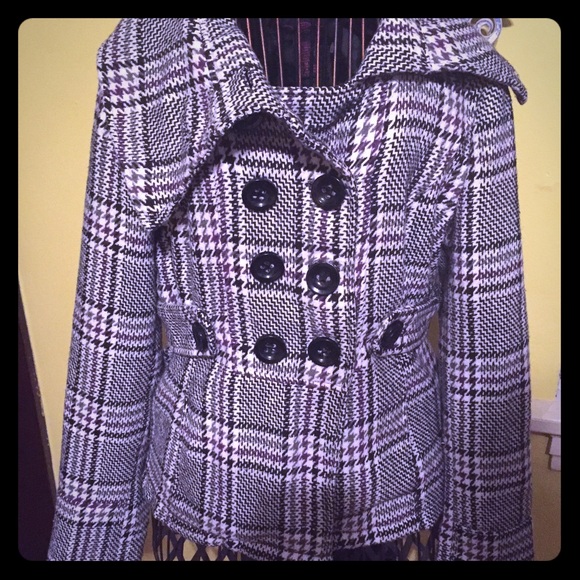 Hounds Tooth Coat