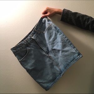 Jean skirts