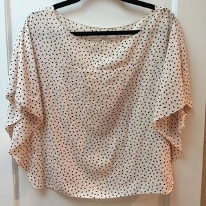 Rachel Roy Draped Sleeve Blouse