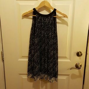 Awesome black party blouse