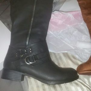 Black over the knee boot brand new never worn