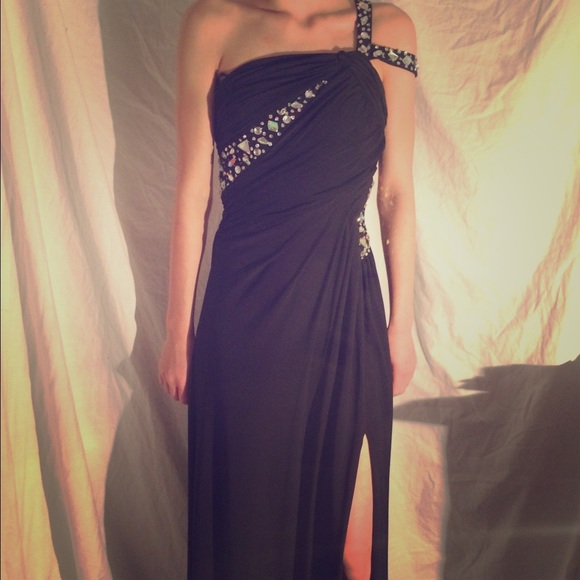 Deb Black Prom Dress