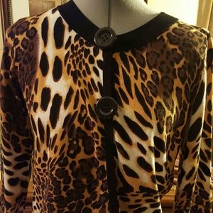 Animal Print Sweater