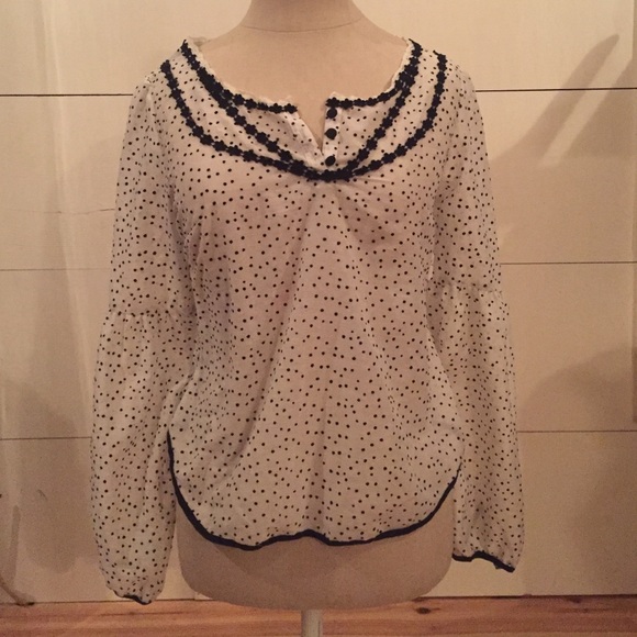 Free people spotted long sleeve