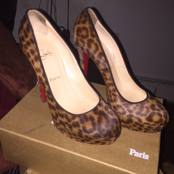 Authentic Christian louboutin Bianca