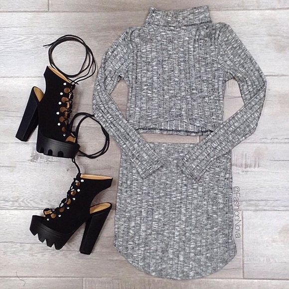Gray 2 piece set