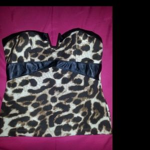 Chettah print halter