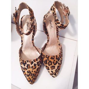 Leopard Print Heels