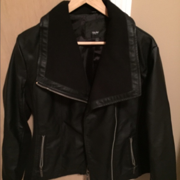 Faux leather Mossimo jacket