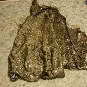 Snake skin scarf