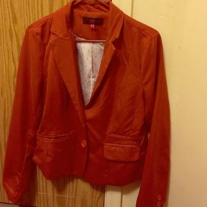 Blazer dark orange
