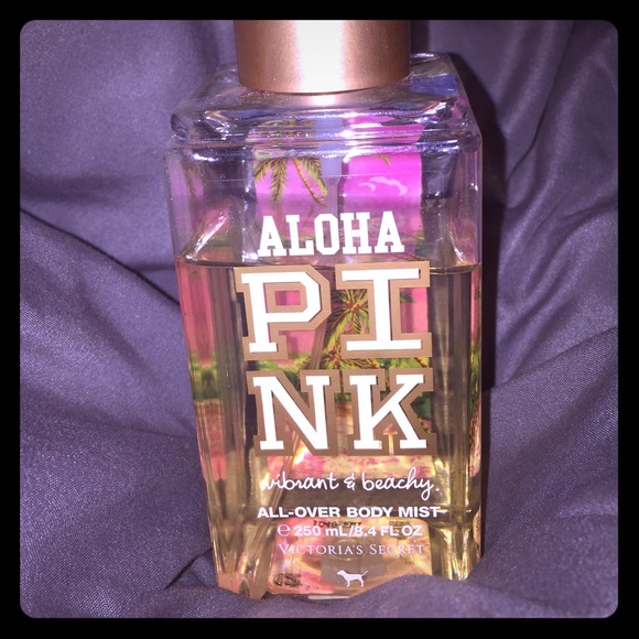 RARE ALOHA PINK VICTORIA'S SECRET BODY MIST