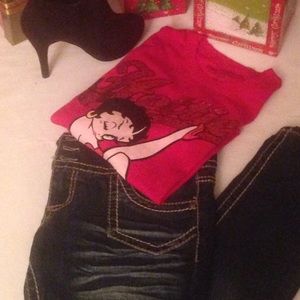 Thermal Betty Boop Hottie top