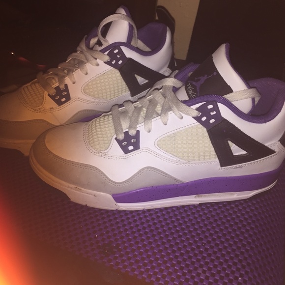 Purple Jordans