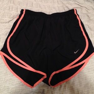 Neon Coral Nike Tempo Shorts Size Small