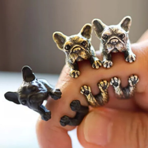 Cute Dog wrap ring - Picture 2 of 2