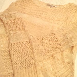 Lace Lauren Conrad sweater