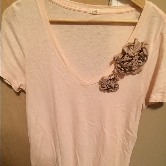 JCREW embellished tee