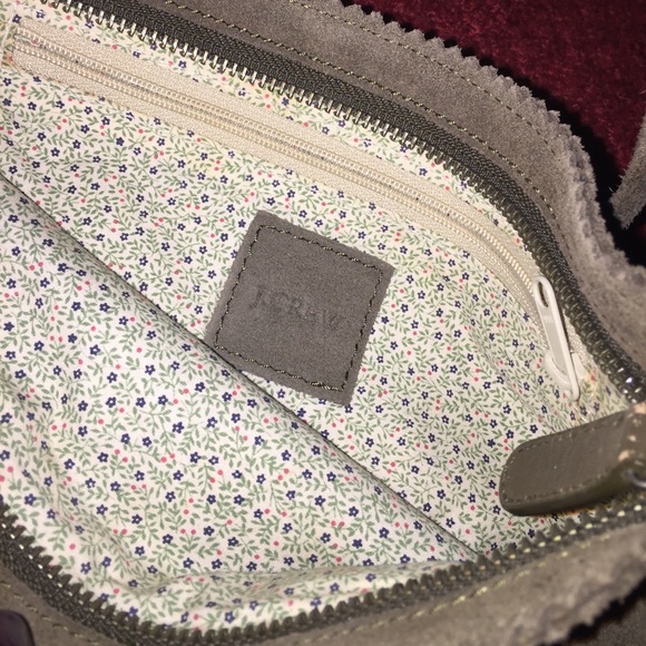 J-crew suede brown purse!! - Picture 2 of 4