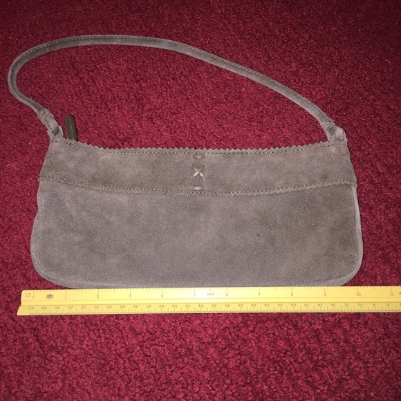 J-crew suede brown purse!! - Picture 3 of 4