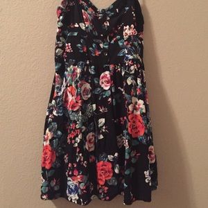 Floral printed cami sundress