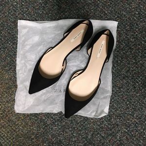 Brand new Zara basic flats sz 37