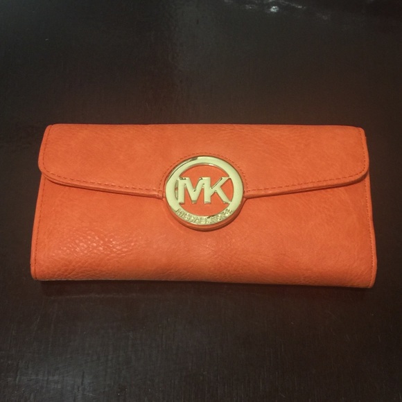 Orange wallet