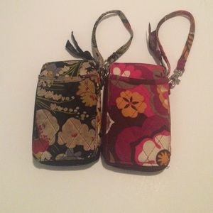 2 Vera Bradley wristlets