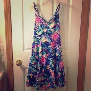 NWT VS PINK Funky Print Dress