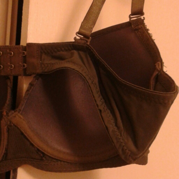 Cute Dark Green/Black Bra - Picture 4 of 4