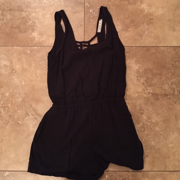 Black Chloe K romper from Nordstroms