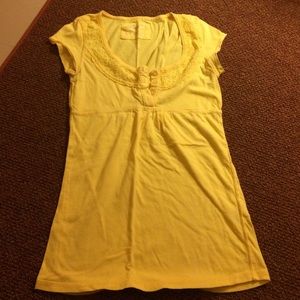 Yellow Henley top