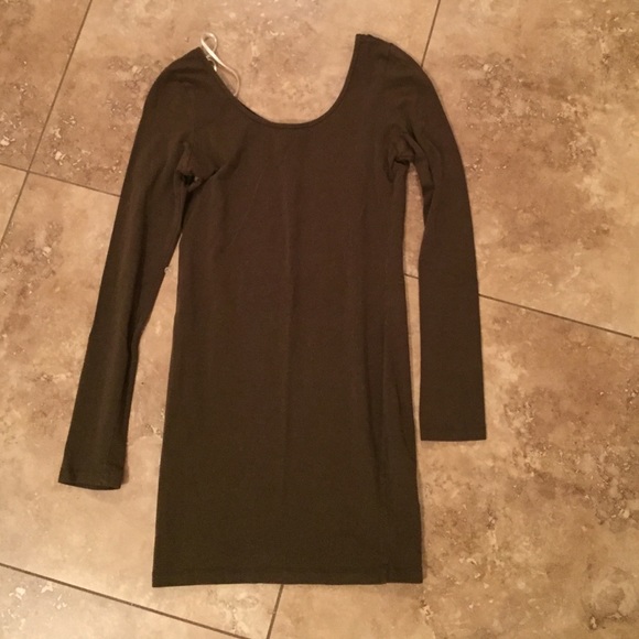 Army green right forever 21 dress