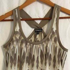 Express | Tan colored tank