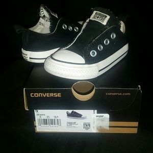 Toddler Black Converse