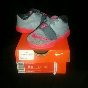 Toddler grey and pink KD'S