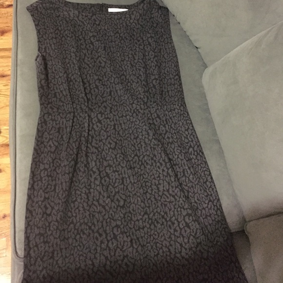 Leopard midi dress