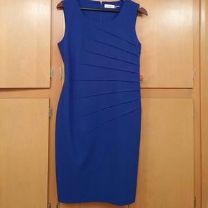 Calvin Klein blue dress
