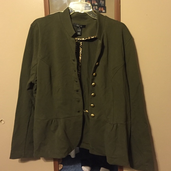 Olive green sweater