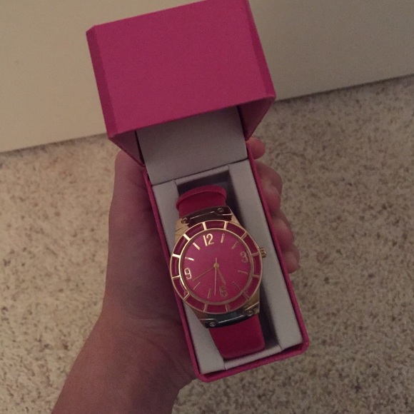 pink and gold watch (never worn)
