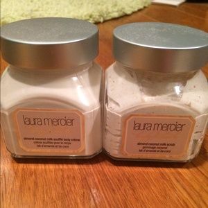 Laura Mercier scrub and body creme
