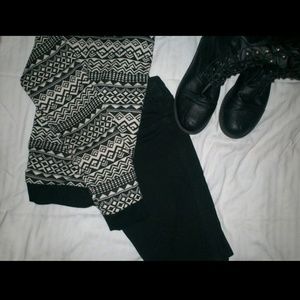 Black H&M Pocket Leggings