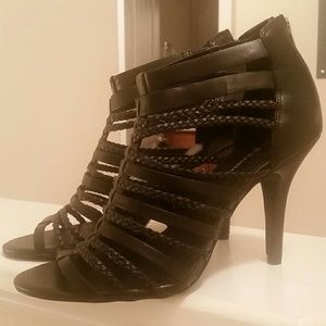 Cute black BCBG sandal