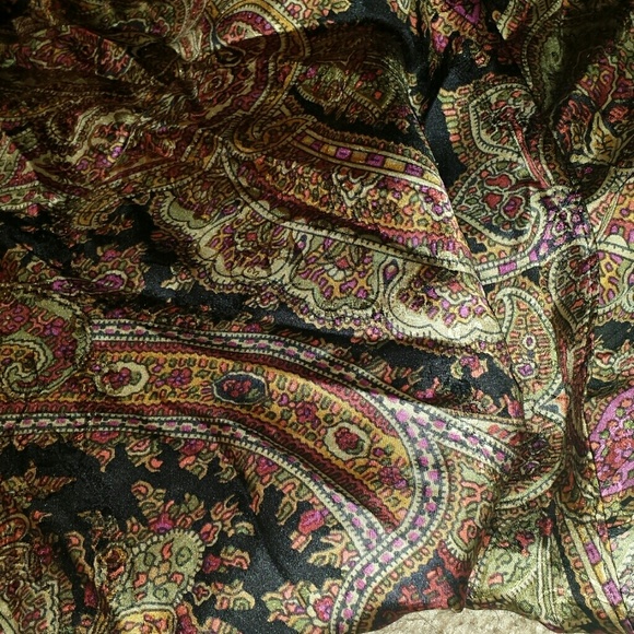 Ralph Lauren Paisley Silk Scarf