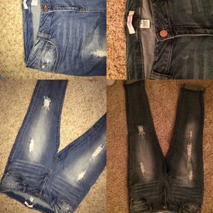 Supper cute & flatter distressed boyfriend jeans💙