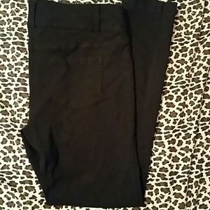 Skinny leg dress pants