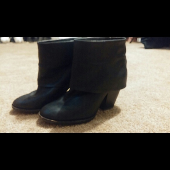 Vince Camuto black booties!